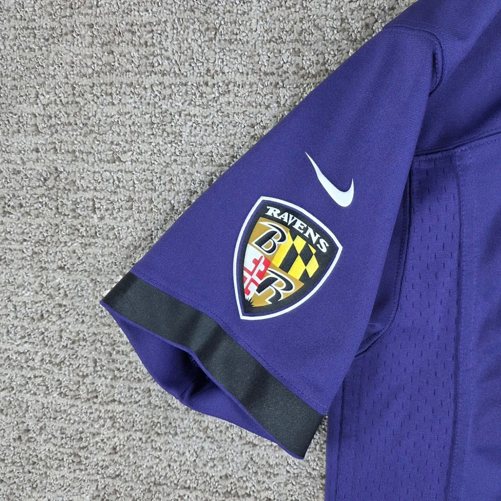 Nike Baltimore Ravens Lamar Jackson 8 NFL Jersey Womens L 14/16 Purple Football